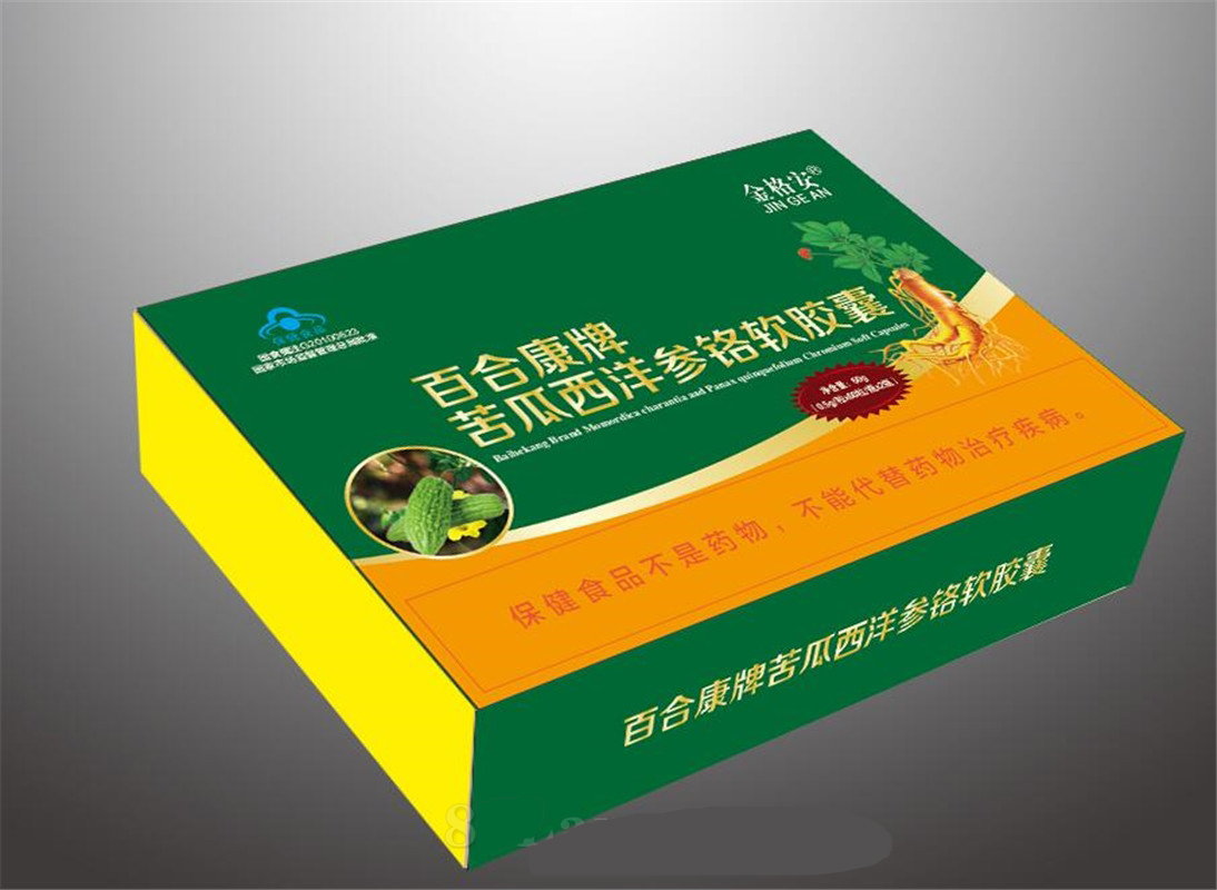 苦瓜西洋參鉻軟膠囊