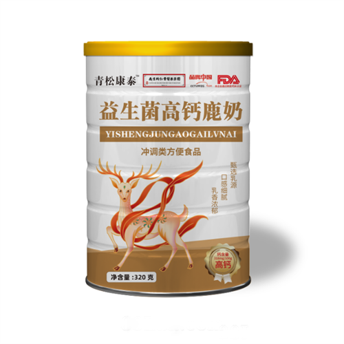 益生菌高鈣鹿奶